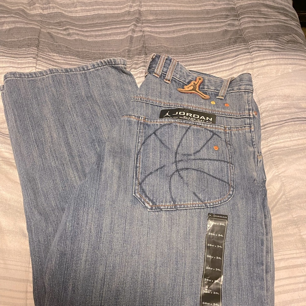 New pair of Air Jordan Jeans size 34 x 34 very rare